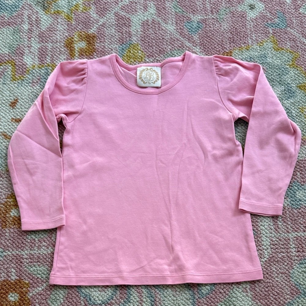TBBC 5 The Beaufort Bonnet Company Penny Play Pink Long Sleeve Shirt